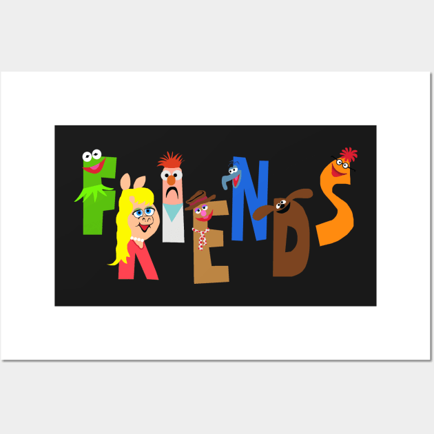 muppet friends Wall Art by wolfmanjaq